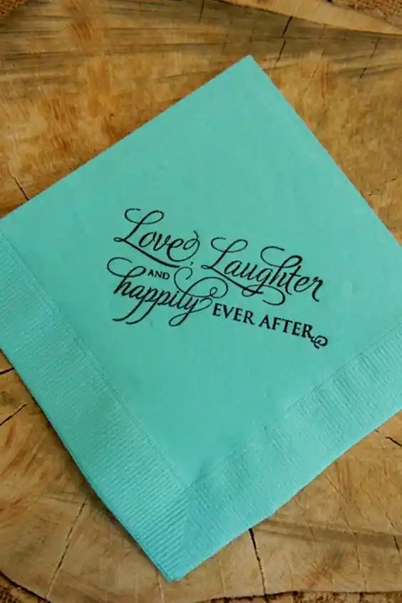 customise napkin