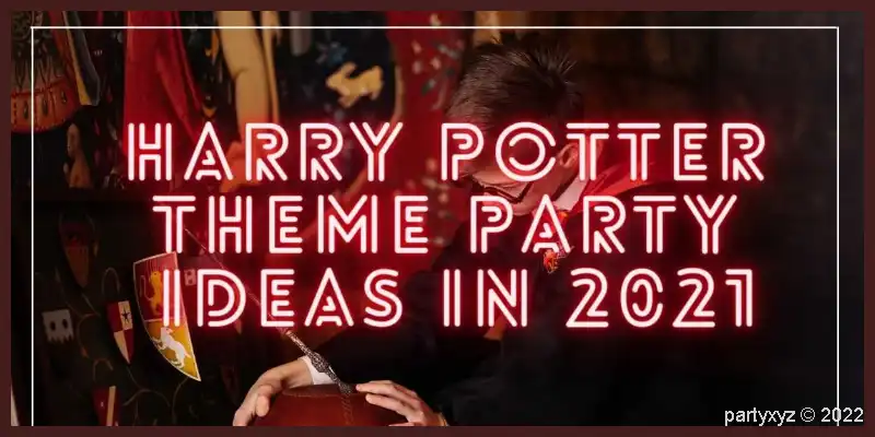 harry potter theme party ideas