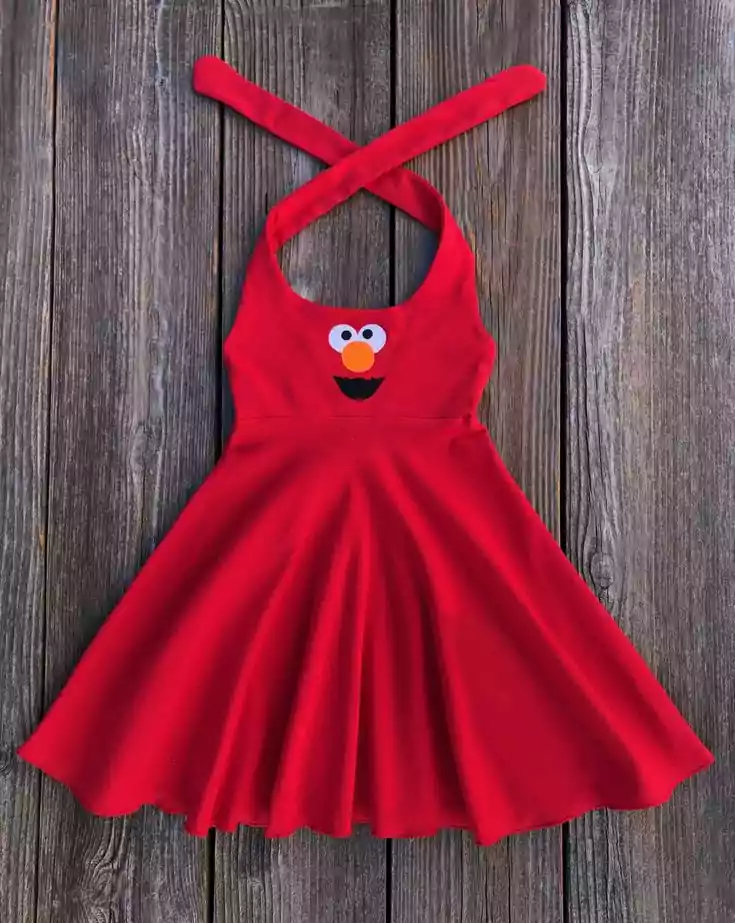 Elmo Dress Kid