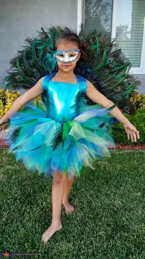 Peacock costume