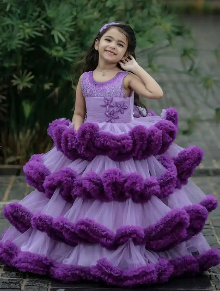 Traditional Baby Girl Party Dress 